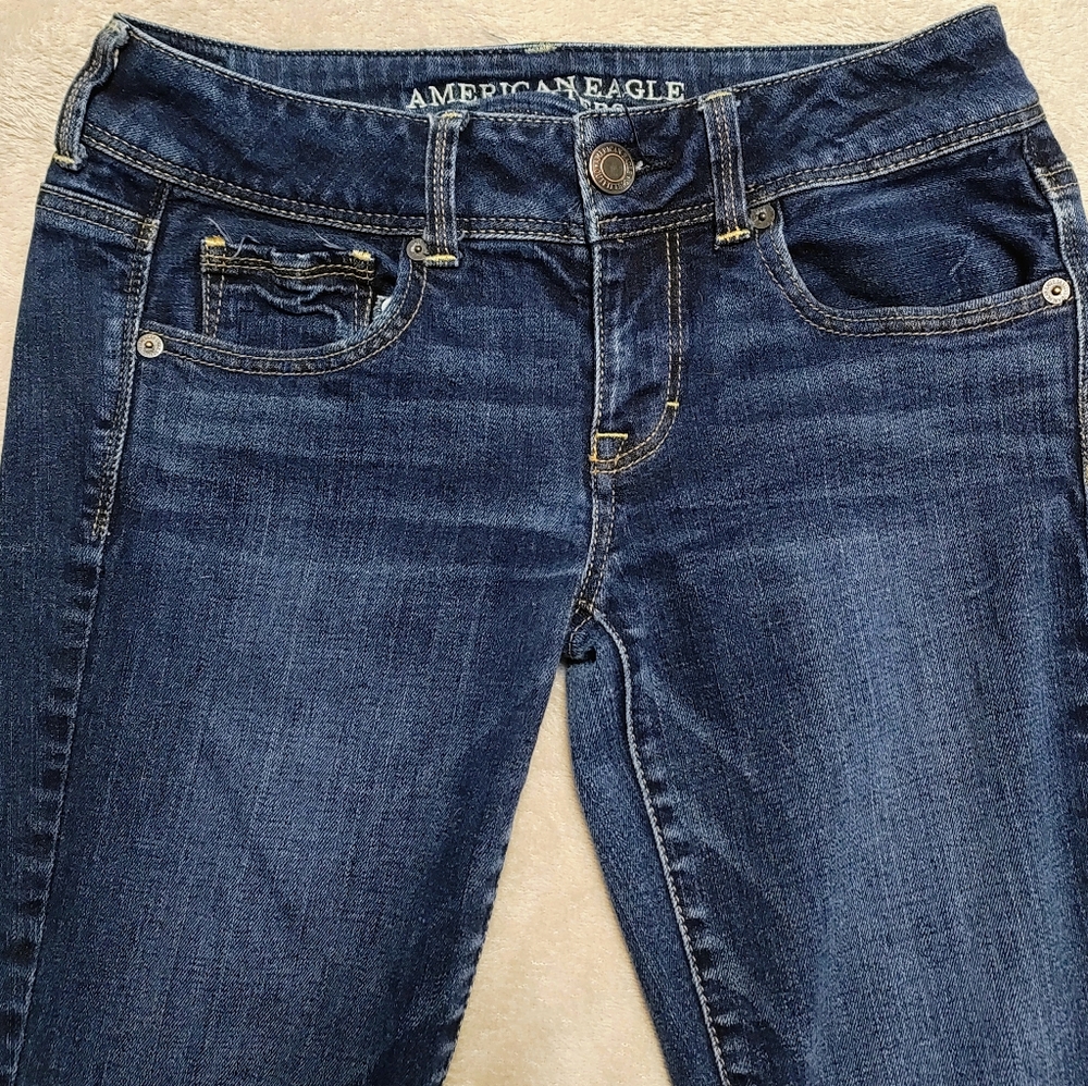 American eagle outfitters kick boot stretch jeans